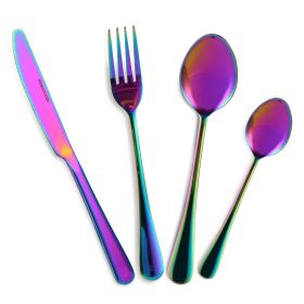 4-Piece Stainless Steel Flatware Set with Fork, Knife, and Tea Spoon for Home, Kitchen, Hotel, and Restaurant 4-Piece Stainless Steel Flatware Set with Fork, Knife, and Tea Spoon for Home, Kitchen, Hotel, and Restaurant