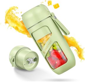 Portable Blender, Strong Cutting Power with 10-Blade,Type-C Rechargeable,Vacuum Personal Size Mini Blender for Shakes and Smoothies, BPA free Portable Blender, Strong Cutting Power with 10-Blade,Type-C Rechargeable,Vacuum Personal Size Mini Blender for Shakes and Smoothies, BPA free